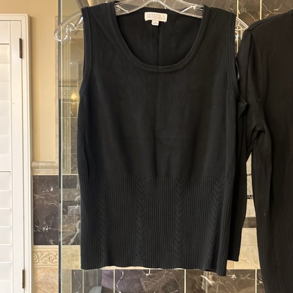 Joseph A twin set shell/cardigan, size M, good condition. - Picture 2 of 10